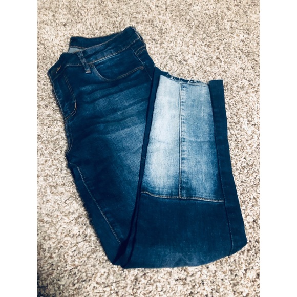 Stylish Bleached Skinny Jeans - Picture 1 of 3